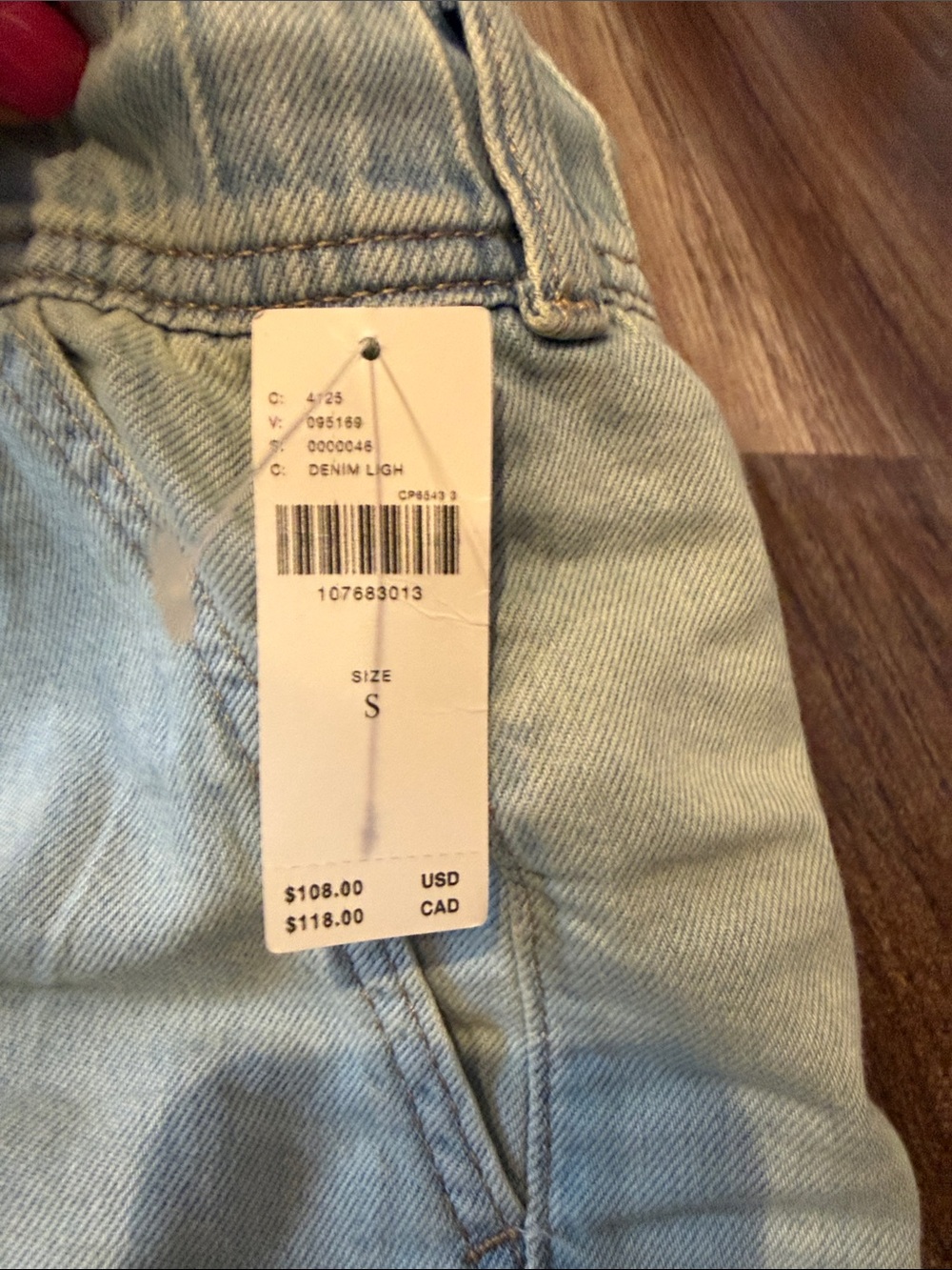 NWT Pilcro Adi Long Shorts - Picture 4 of 7